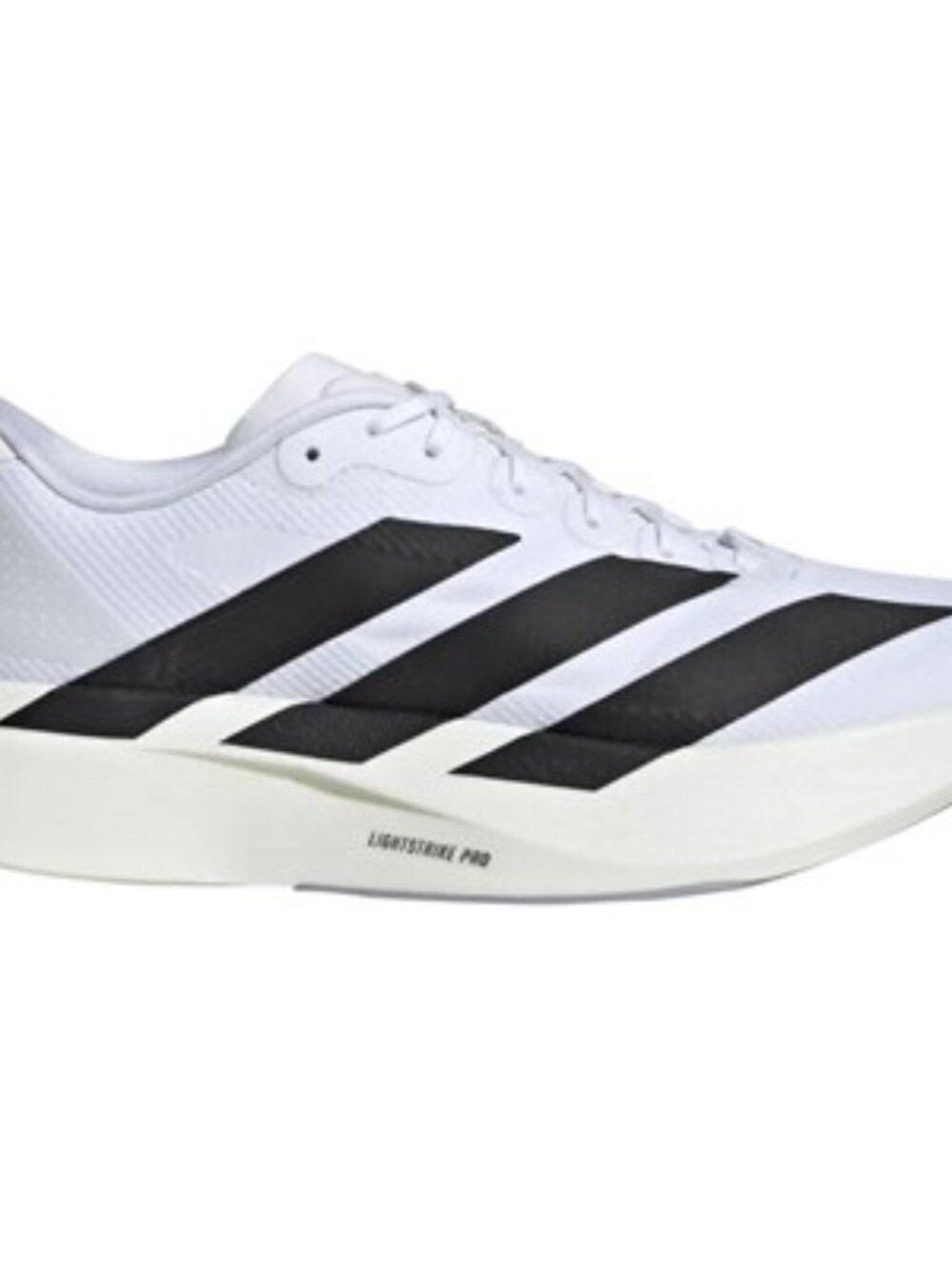Adidas - Mens Adizero Low Top Sneakers, size 11 US mens, color white/black